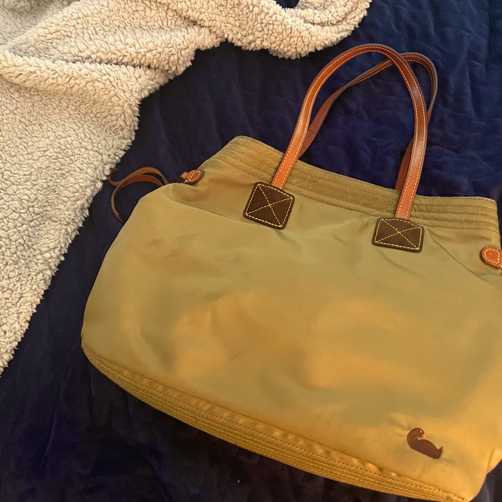 Taupe Dooney & Burke Medium Bag